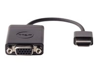 Dell - Adaptateur vidéo - HDMI mâle pour HD-15 (VGA) femelle - noir - pour Chromebook 3110 2-in-1, 31XX; Latitude 54XX, 74XX; OptiPlex 30XX, 70XX; Precision 32XX DAUBNBC084