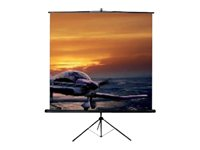 Oray Screen Square format - Écran de projection avec trépied - 70" (177 cm) - 1:1 - blanc mat - noir TRE03B1125125