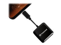 Transcend RDC3 - Lecteur de carte (microSD, microSDHC UHS-I, microSDXC UHS-I, SD, SDHC UHS-I, SDXC UHS-I) - USB-C 3.2 Gen 1 TS-RDC3