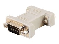 C2G PORT SAVER ADAPTER - Adaptateur série - DB-9 (M) pour DB-9 (F) - Moulé 81522