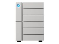 LaCie 6big Thunderbolt 3 STFK24000400 - Baie de disques - 24 To - 6 Baies (SATA) - HDD 4 To x 6 - USB 3.1, Thunderbolt 3 (externe) STFK24000400