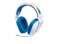 Logitech G Casque de jeu filaire G335 - Micro-casque - circum-aural - filaire - jack 3,5mm - blanc - Certifié Discord 981-001018