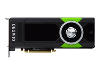 NVIDIA Quadro P5000 - Carte graphique - Quadro P5000 - 16 Go GDDR5X - PCIe 3.0 x16 - DVI, 4 x DisplayPort - pour Workstation Z4 G4, Z440, Z6 G4, Z8 G4, Z840 Z0B13AA