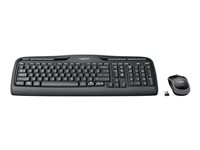 Ensemble sans fil Logitech MK330 - Ensemble clavier et souris - sans fil - 2.4 GHz - Français - noir 920-003968