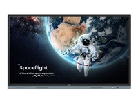 BenQ Board Master RM8604 - Classe de diagonale 86" écran LCD rétro-éclairé par LED - éducation/entreprise - avec tableau blanc interactif intégré, écran tactile (multitouch) - 4K UHD (2160p) 3840 x 2160 RM8604