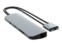 Hyper HyperDrive VIPER 10-in-2 USB-C Hub - Station d'accueil - USB-C - HDMI - GigE HD392-GRAY