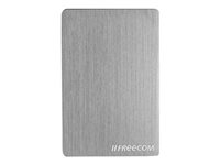 Freecom mSSD - Disque SSD - 128 Go - externe (portable) - USB 3.0 - argent aluminium 56330