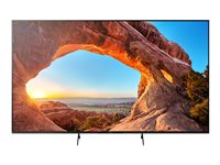 Sony Bravia Professional Displays FWD-85X85J - Classe de diagonale 85" (84.6" visualisable) - BRAVIA Professional Displays écran LCD rétro-éclairé par LED - avec tuner TV - signalisation numérique - 4K UHD (2160p) 3840 x 2160 - HDR - LED à éclairage direct - noir FWD-85X85J