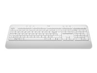 Logitech Signature K650 - Clavier - sans fil - Bluetooth LE - AZERTY - Français - blanc cassé 920-010968