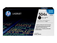 HP 504A - Noir - original - LaserJet - cartouche de toner (CE250A) - pour Color LaserJet CM3530 MFP, CM3530fs MFP, CP3525, CP3525dn, CP3525n, CP3525x CE250A