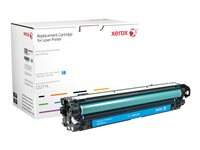 Xerox - Cyan - compatible - cartouche de toner (alternative pour : HP CE271A) - pour HP Color LaserJet Enterprise CP5520, CP5525, M750 106R02266