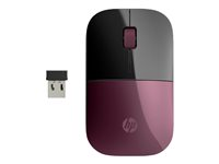 HP Z3700 - Souris - 3 boutons - sans fil - 2.4 GHz - récepteur sans fil USB - myrtille - pour OMEN Obelisk by HP 875; HP 15, 27; Pavilion Gaming TG01; Pavilion x360; Spectre x360 7UH89AA#ABB