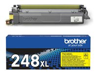 Brother TN248XLY - À rendement élevé - jaune - original - boîte - cartouche de toner - pour Brother DCP-L3520, DCP-L3560, HL-L3220, HL-L3240, HL-L8240, MFC-L3760, MFC-L8390 TN248XLY