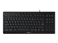 CHERRY STREAM CLAVIER TKL - Clavier - USB - AZERTY - Français - commutateur : CHERRY SX - noir JK-8600FR-2