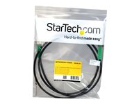 StarTech.com Câble réseau passif QSFP+ 40 Gigabit Ethernet à connexion directe twinax en cuivre de 2m - Cordon QSFP+ Infiniband 56Gb/s - Câble à attache directe - QSFP+ pour QSFP+ - 2 m - twinaxial - noir QSFPMM2M