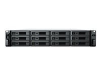 Synology SA6400 - Serveur NAS - 12 Baies - rack-montable - RAID RAID 0, 1, 5, 6, 10, JBOD, RAID F1 - RAM 32 Go - Gigabit Ethernet / 10 Gigabit Ethernet - iSCSI support - 2U SA6400