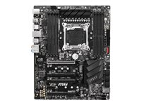 MSI X299-A PRO - Carte-mère - ATX - LGA2066 Socket - X299 Chipset - USB-C Gen2, USB 3.2 Gen 1, USB 3.2 Gen 2 - Gigabit LAN - audio HD (8 canaux) X299-A PRO