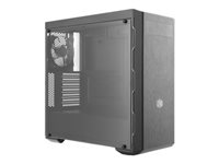 Cooler Master MasterBox MB600L - Tour - ATX - pas d'alimentation (ATX) - noir avec garniture en bronze - USB/Audio MCB-B600L-KANN-S02