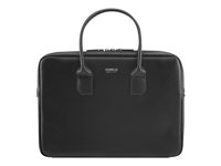 Mobilis Origine BriefCase - Mallette pour tablette / notebook - coton, synthétique - bleu - 14" 042009