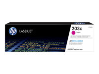 HP 203X - À rendement élevé - magenta - original - LaserJet - cartouche de toner (CF543X) - pour Color LaserJet Pro M254dw, M254nw, MFP M280nw, MFP M281cdw, MFP M281fdn, MFP M281fdw CF543X