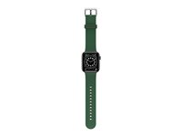 OtterBox - Sacoche pour montre intelligente - antimicrobien - acier inoxydable, silicone infusé d'argent - vert - pour Apple Watch SE, Series 3, Series 4, Series 5, Series 6, Series 7 77-90242