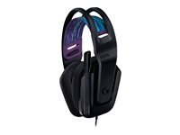 Logitech G Casque de jeu filaire G335 - Micro-casque - circum-aural - filaire - jack 3,5mm - noir - Certifié Discord 981-000978