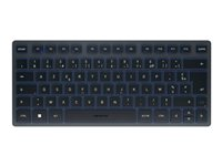 CHERRY KW 7100 MINI BT - Clavier - sans fil - Bluetooth 5.1 - AZERTY - Français - commutateur : CHERRY SX JK-7100FR-22