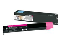 Lexmark - À rendement extrêmement élevé - magenta - original - cartouche de toner LCCP - pour Lexmark X950DE, X950dhe, X950dte, X952, X952DE, X952dhe, X952DTE, X954DE, X954DHE X950X2MG