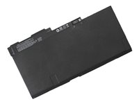 DLH - Batterie de portable (standard) (équivalent à : HP CM03XL, HP E7U24AA, HP CM03, HP E7U24UT) - Lithium Ion - 6 cellules - 4500 mAh - 50 Wh - noir - pour HP Portable 14, 14 G2, 15u G2, 740 G1, 74X G2, 750 G1, 75X G2, 840 G1, 840 G10, 840 G2 HERD1782-B050Q3