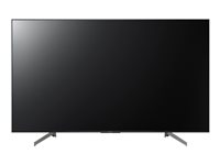 Sony FWD-55X85G/UKT - Classe de diagonale 55" (54.6" visualisable) - BRAVIA Professional Displays écran LCD rétro-éclairé par LED - avec tuner TV - affichage numérique / hôtel - Android TV - 4K UHD (2160p) 3840 x 2160 - HDR - système de rétroéclairage en bordure par DEL Edge-Lit - noir FWD-55X85G/UKT