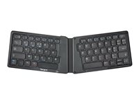 Targus - Clavier - antimicrobienne - sans fil - Bluetooth 5.1 - AZERTY - Français - noir - B2B AKF003FR