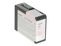 Epson T5806 - 80 ml - magenta clair - original - cartouche d'encre - pour Stylus Pro 3800, Pro 3880 C13T580600