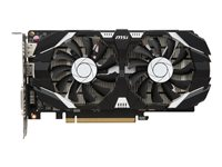 MSI GTX 1050 TI 4GT OC - Carte graphique - GF GTX 1050 Ti - 4 Go GDDR5 - PCIe 3.0 x16 - DVI, HDMI, DisplayPort GEFORCE GTX 1050 TI 4GT OC