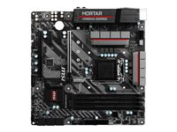 MSI Z270M MORTAR - Carte-mère - micro ATX - Socket LGA1151 - Z270 - USB 3.1 Gen 1, USB-C Gen1 - Gigabit LAN - carte graphique embarquée (unité centrale requise) - audio HD (8 canaux) Z270M MORTAR