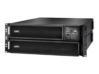 APC Smart-UPS SRT 2200VA RM - Onduleur (montable sur rack / externe) - CA 220/230/240 V - 1980 Watt - 2200 VA - Acide de plomb - RS-232, USB - connecteurs de sortie : 10 - 2U - noir - avec APC UPS Network Management Card - pour P/N: AR4018SPX432, AR4024SP, AR4024SPX429, AR4024SPX431, AR4024SPX432, NBWL0356A SRT2200RMXLI-NC