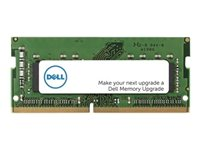 Dell - DDR4 - module - 8 Go - SO DIMM 260 broches - 3200 MHz / PC4-25600 - 1.2 V - mémoire sans tampon - ECC - Mise à niveau - pour Precision 3240 Compact, 3530, 3541, 3551, 5550, 7530, 7540, 7550, 7560, 7730, 7740, 7750 AB489613