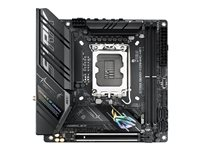 ASUS ROG STRIX B660-I GAMING WIFI - Carte-mère - mini ITX - Socket LGA1700 - B660 Chipset - USB-C Gen2, USB-C Gen1, USB 3.2 Gen 1, USB-C Gen 2x2 - 2.5 Gigabit LAN, Wi-Fi 6, Bluetooth - carte graphique embarquée (unité centrale requise) - audio HD (8 canaux) 90MB19C0-M0EAY0