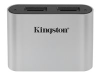 Kingston Workflow - Lecteur de carte (microSDHC UHS-I, microSDXC UHS-I, microSDHC UHS-II, microSDXC UHS-II) - USB-C 3.2 Gen 1 WFS-SDC