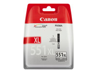 Canon CLI-551GY XL - 11 ml - à rendement élevé - gris - original - coque avec sécurité - réservoir d'encre - pour PIXMA iP8750, iX6850, MG5655, MG6350, MG7150, MG7150 MONSTER UNIVERSITY Edition, MG7550 6447B004