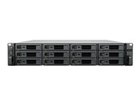 Synology SA3410 - Serveur NAS - 12 Baies - rack-montable - SATA 6Gb/s / SAS - RAID RAID 0, 1, 5, 6, 10, JBOD, RAID F1 - RAM 16 Go - Gigabit Ethernet / 10 Gigabit Ethernet - iSCSI support - 2U SA3410