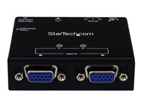 StarTech.com Switch Vidéo VGA 2 Ports avec Commutation Automatique et Copie de EDID - Boîtier de Partage VGA 2:1 - 1920 x 1200 - Commutateur pour moniteur - 2 x VGA - 2 utilisateurs locaux - de bureau - pour P/N: SVA5N3NEUA ST122VGA