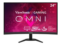 ViewSonic VX2468-PC-MHD - écran LED - incurvé - Full HD (1080p) - 24" VX2468-PC-MHD