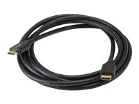 StarTech.com Câble HDMI grande vitesse haute qualité avec Ethernet de 3 m - Cordon HDMI vers HDMI - Câble HDMI 2.0 - 4K 60 Hz (HDMM3MP) - Câble HDMI avec Ethernet - HDMI mâle pour HDMI mâle - 3 m - noir - pour P/N: EXTEND-HDMI-4K40C6P1, KITBXAVHDPEU, KITBXAVHDPUK, KITBXDOCKPEU, KITBXDOCKPUK HDMM3MP