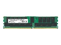 Micron - DDR4 - module - 16 Go - DIMM 288 broches - 2933 MHz / PC4-23466 - CL21 - 1.2 V - mémoire enregistré - ECC MTA18ASF2G72PDZ-2G9E1R