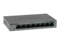 NETGEAR GS308 - Commutateur - non géré - 8 x 10/100/1000 - Ordinateur de bureau GS308-100PES