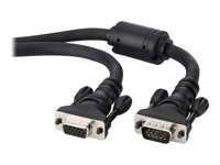 Belkin PRO Series High Integrity - Rallonge de câble VGA - HD-15 (VGA) (M) pour HD-15 (VGA) (F) - 5 m F3H981B05M