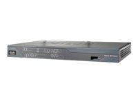 Cisco 887VA Annex A router with VDSL2/ADSL2+ over POTS 802.11n ETSI Compliant - Routeur - modem ADSL - commutateur 4 ports - ports WAN : 2 C887VA-W-E-K9