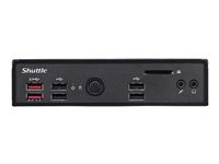 Shuttle XPC slim DS10U3 - Slim-PC - Core i3 8145U 2.1 GHz - 0 Go - aucun disque dur DS10U3