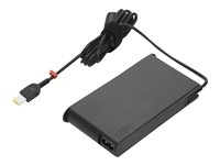 Lenovo ThinkPad 170W Slim AC Adapter (Slim-tip) - Adaptateur secteur - CA 90-265 V - 170 Watt - Canada, Etats-Unis - noir - pour ThinkPad P1 Gen 5; P15v Gen 2; P15v Gen 3; P17 Gen 2; T15p Gen 2; X1 Extreme Gen 5 4X20S56697