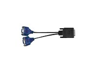 PNY - Adaptateur VGA - DMS-59 (M) pour HD-15 (VGA) (F) QSP-DMS59VGA